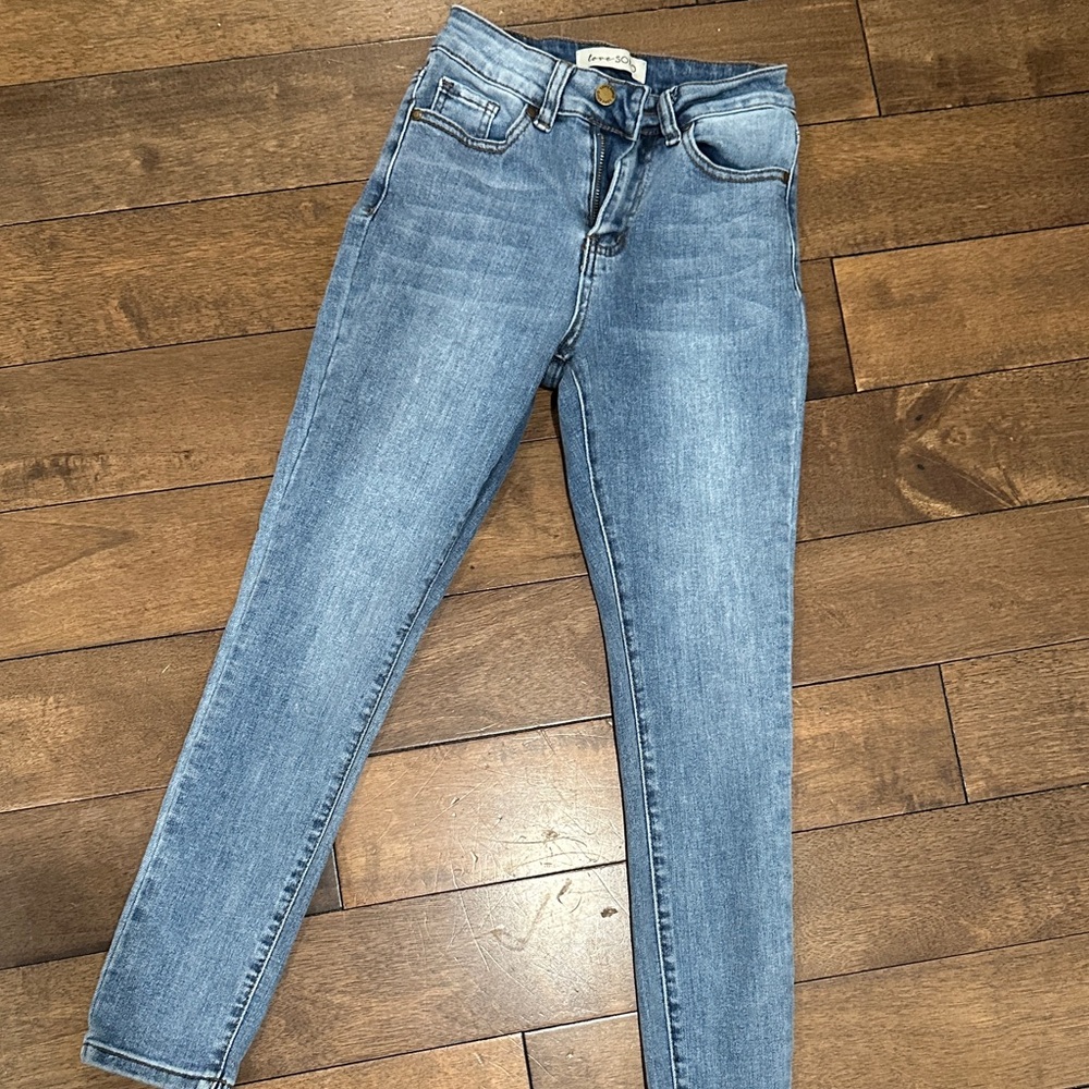 Zara Light Blue Skinny Jeans